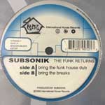 Subsonik  The Funk Returns  (12")