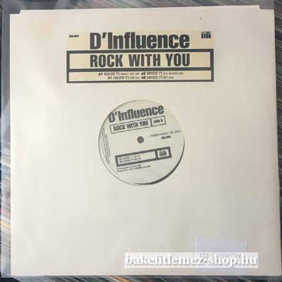 DInfluence - Rock With You  (12", Promo) (vinyl) bakelit lemez