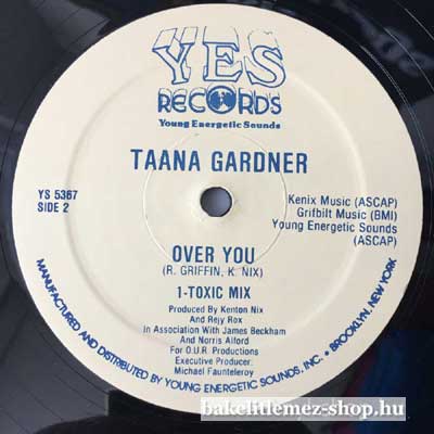 Taana Gardner - Over You  (12") (vinyl) bakelit lemez