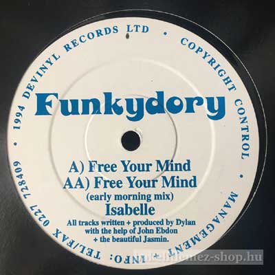 Funkydory - Free Your Mind - Isabelle  (12") (vinyl) bakelit lemez