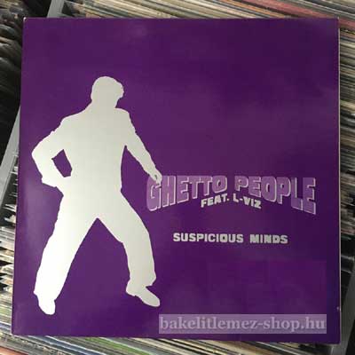 Ghetto People - Suspicious Minds  (12", Promo) (vinyl) bakelit lemez