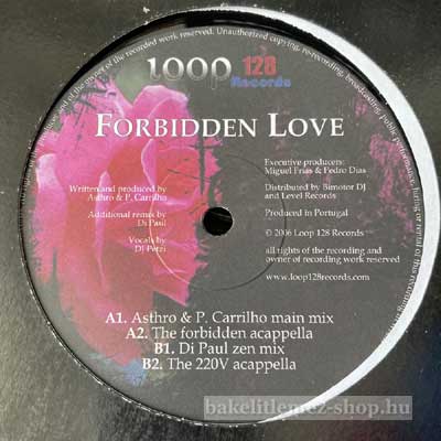 Asthro & Pedro Carrilho - Forbidden Love  (12") (vinyl) bakelit lemez